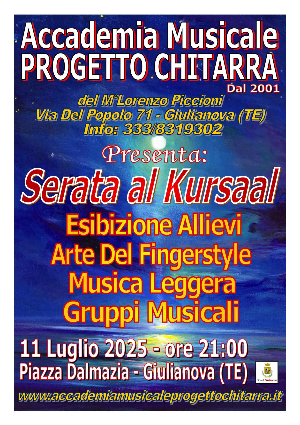 progetto chitarra giulianova